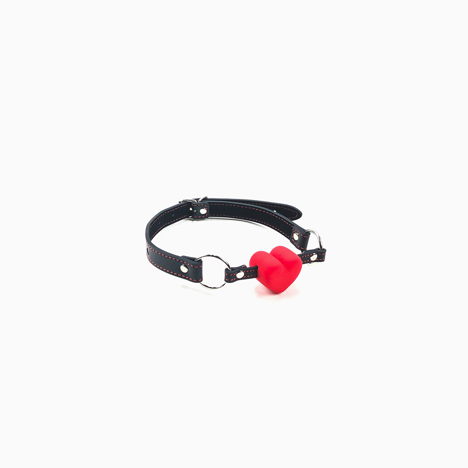 Bâillon boule silicone rouge – Bellyfashion